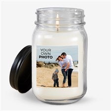  Your Own Photo Personalized Farmhouse Candle Jar - 51571