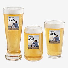 Your Own Photo Personalized Beer Glass Collection - 51576