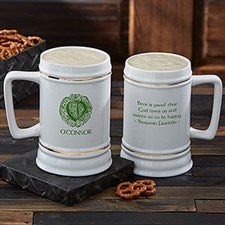 Famous Irish Quotes Personalized Ceramic Beer Stein - 5158