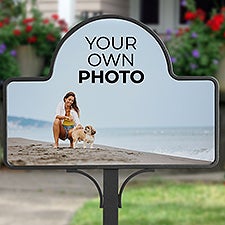Your Own Photo Personalized Magnetic Garden Sign - 51585