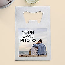 Your Own Photo Personalized Bottle Opener - 51599