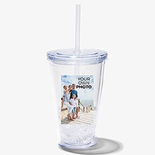 Your Own Photo Personalized 17 oz. Insulated Acrylic Tumbler - 51628