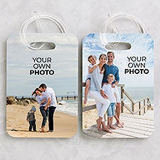 Your Own Photo Personalized Luggage Tag Set - 51691