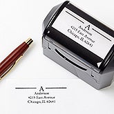 Self-Inking Personalized Address Stamp - Initially Yours - 5185