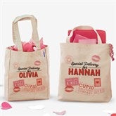 Special Delivery From Cupid Personalized Valentine's Day Canvas Tote Bag - 51923