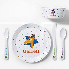 Toys R Us Geoffrey the Giraffe Personalized Kids Dinnerware - 51933