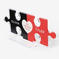 My Missing Piece Personalized Acrylic Puzzle Piece  - 52137