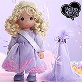 Precious Moments Personalized Princess Birthday Doll - 5245