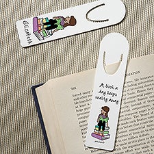 Book Lover philoSophies Personalized Bookmark Set  - 52458