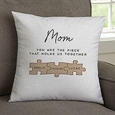 Her Puzzle Pieces Personalized Throw Pillows - 52605