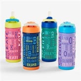 Name & Initial Personalized Kids Insulated Water Bottles - 14oz - 52690