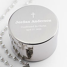 Confirmation Cross Personalized Rosary Case - 52770