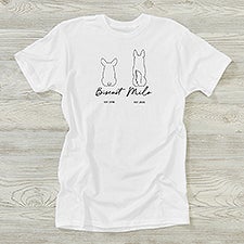 Pet Outlines Personalized Adult Shirt - 52860