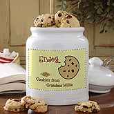 Enjoy Ceramic Personalized Cookie Jars - 5318