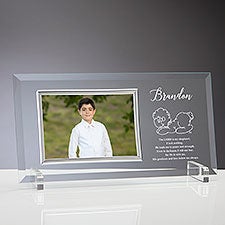 Precious Moments Lord Is My Shepherd Personalized Glass Frame - 53266