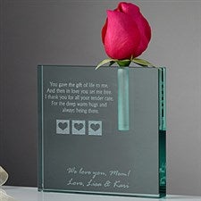 A Mothers Love Personalized Keepsake Bud Vase - 5331