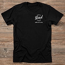 Best Dad Ever Personalized Mens Shirts - 53318