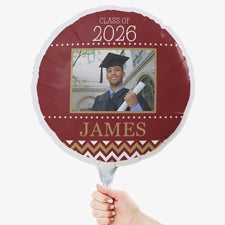 School Memories Personalized 18quot; Foil Photo Balloon - 53352