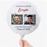  Then & Now Graduate Personalized 18&quot; Foil Photo Balloon - 53361