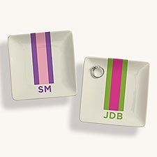 Stripehaus Personalized Ring Dish - 53529