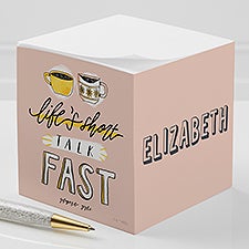 Gilmore Girls™ Lifes Shorts Personalized Paper Note Cube - 53755