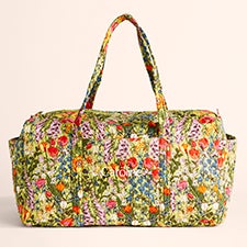 Vera Bradley Embroidered Original Duffle - Meadow Bouquet  - 53861