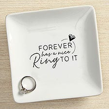 Signet Personalized Ring Dish - 54144