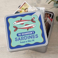 Coastal Chic Personalized Metal Tin - 54160