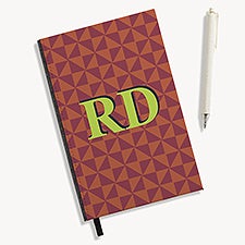 Geometric Monogram Personalized Journal  - 54216