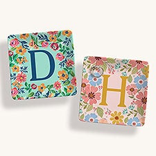 Flowery Initial Personalized Ring Dish  - 54247