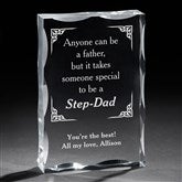 Personalized Step Father Keepsake Gift - 5432