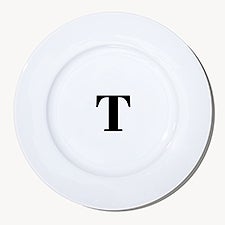Initial Personalized Appetizer Plate  - 54332