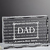 Personalized Gifts for Dad - First Hero, First Love Keepsake - 5436