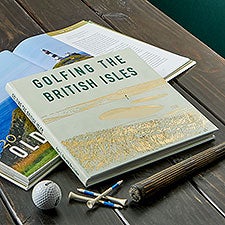 Golfing the British Isles Personalized Book - 54402D