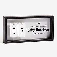 Baby Personalized Countdown Calendar - 54496