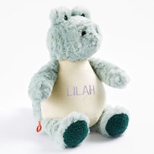 Plush Pal Embroidered Green Alligator  - 54519