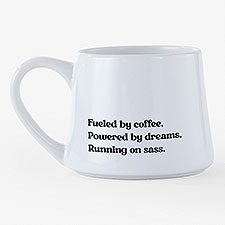 Your Statement Personalized 13oz Ceramic Tapered Mug - 54642