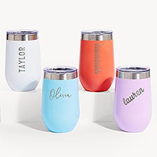 Your Name Personalized Stemless Tumbler with Lid - 54703
