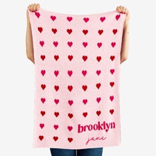 Little Love Notes Knit Blanket  - 54747D