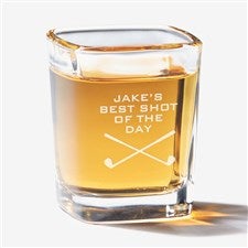 Best Shot Of The Day Personalized Golf Shot Glass - 5479