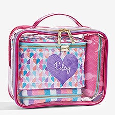 Personalized Sweet Heart Toiletry Bag - 54916