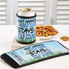 Golf Course Personalized Can Cooler  Bottle Cooler - 5494