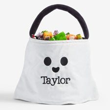 Ghostly Glow Embroidered Glow in the Dark Halloween Treat Bag - 55156