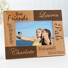 FRIENDS FLIPIT QUOTES 4x6 Expressions frame - Picture Frames, Photo Albums,  Personalized and Engraved Digital Photo Gifts - SendAFrame