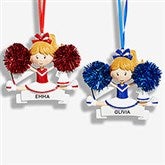 Cheerleader Personalized Ornament  - 55242