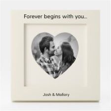 Sweetheart Personalized Mini Heart Matte Frame  - 55272