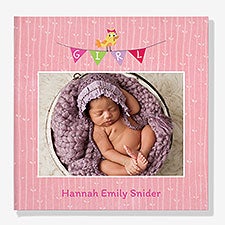 Baby Girl Personalized Photo Book - 55293D