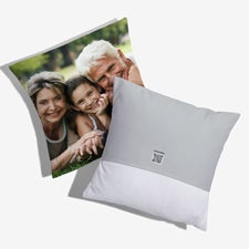 Photo Personalized Throw Pillow with Video QR Code - 55320