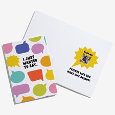Friendship For Her Personalized Greeting Card with Video QR Code - 55340
