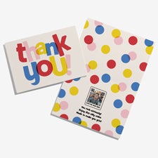 Thank You Personalized Greeting Card with Video QR Code - 55345